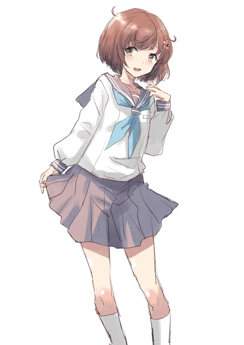メンテまちにセーラー雪風ちゃん