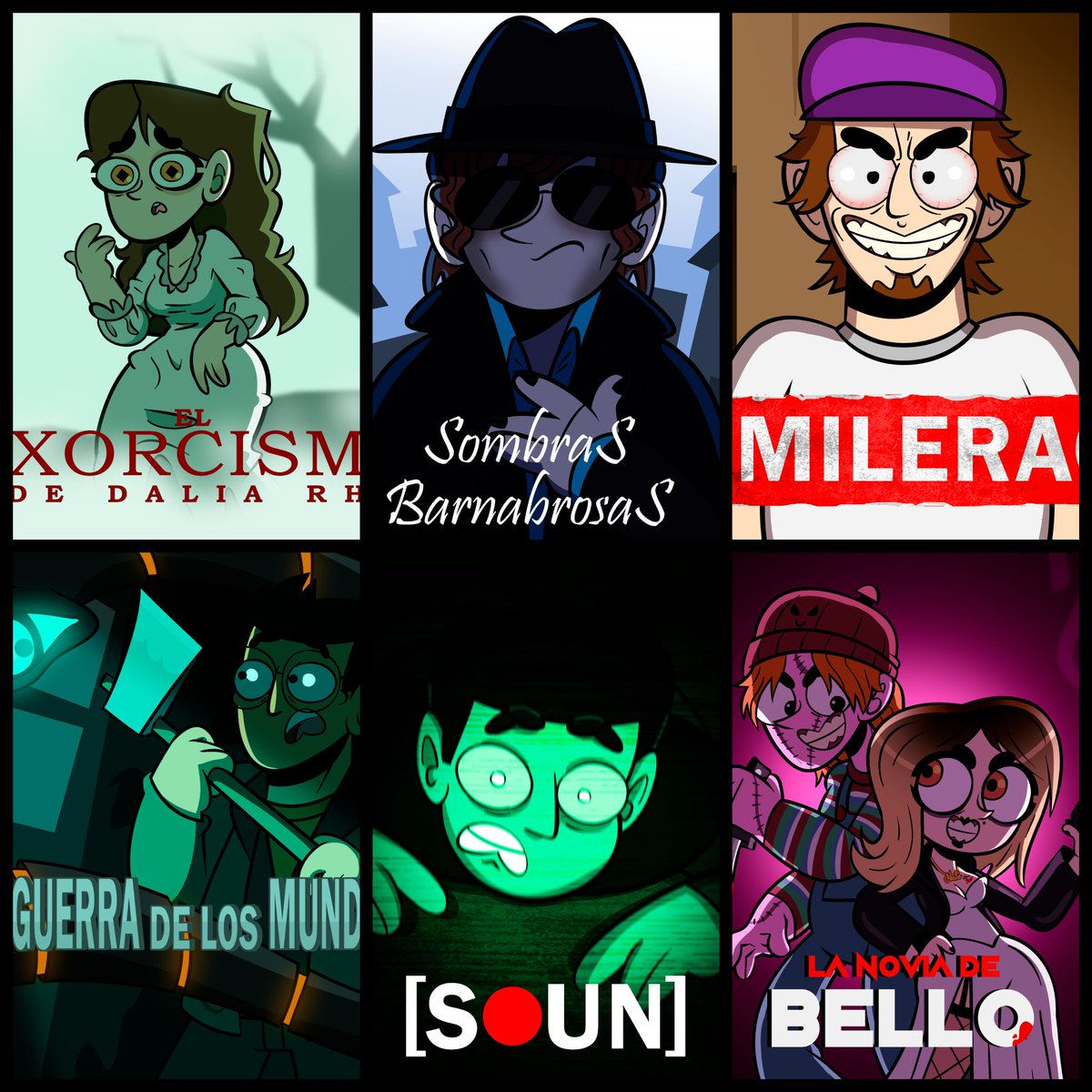 LESERAWEEN 2025 (PARTE 2)
#halloween #chucky #BrideOfChucky #TheExorcist #elexorcismodeemilyrose #sombrastenebrosas #Smile2 #rec