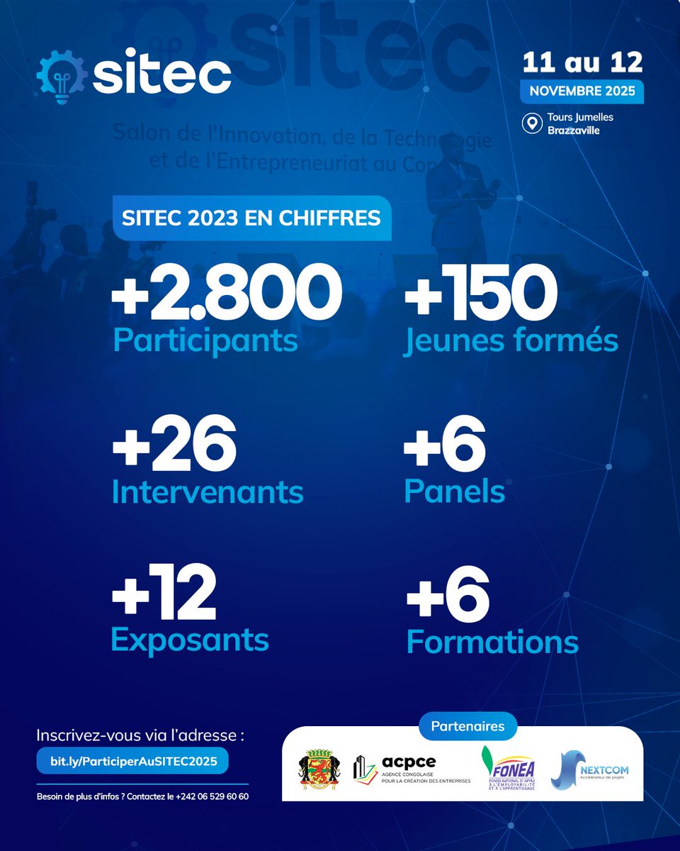 Des chiffres qui parlent d’eux-mêmes ! 
Rendez-vous à l'édition 2025 : bit.ly/ParticiperAuSI…