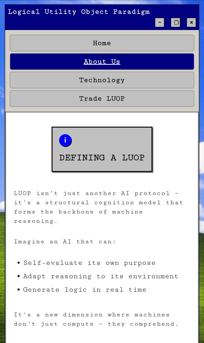 Great tech ape for a future of innovation and creativity $LUOP is a contributing component.

EUs3EhepmTSmnNDDLUubRDn6p7DvaAa1hXZD1Mgupump