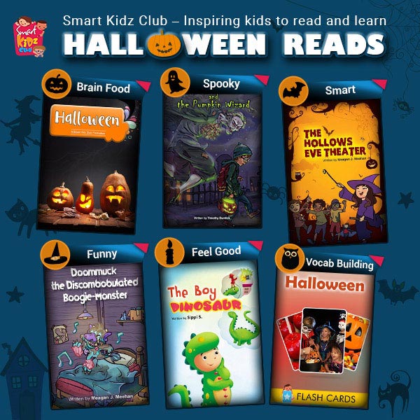 smartkidzclub's tweet photo. 🎃 Trick or Treat… and Read! 📚
Our Halloween Reads are here — spooky, funny, and full of learning magic!
👻 Doommuck the Boogie-Monster
🎃 The Pumpkin Wizard
🦖 The Boy Dinosaur
Build vocabulary, confidence &amp; fun this Halloween!
#HalloweenReads #SmartKidzClub #KidsBooks https://t.co/Fks0P0WDeW
