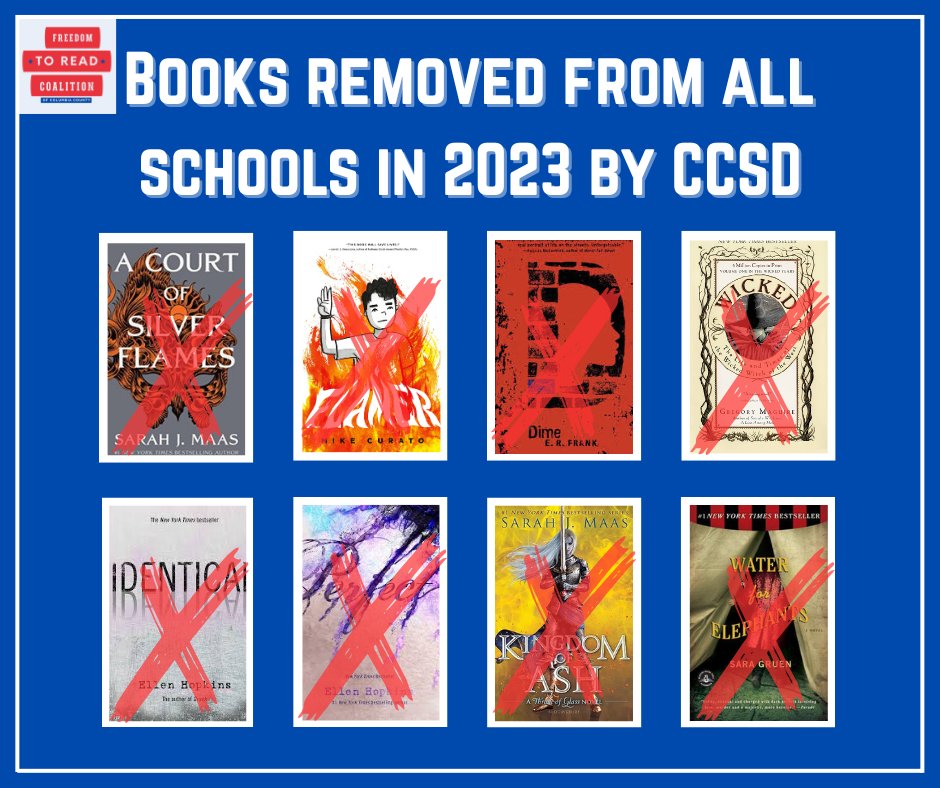 CC4PublicEd's tweet photo. Freedom to Read Coalition of Columbia County #Georgia #gapol calls on the Columbia County School District to:

Release all committee records and book challenge documentation.

Reinstate all titles removed without public record or justification. https://t.co/ZRQ0kNHDWr