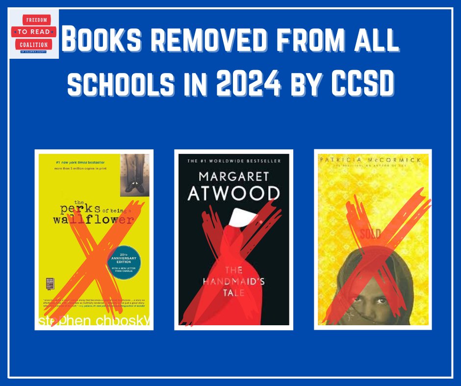 CC4PublicEd's tweet photo. Freedom to Read Coalition of Columbia County #Georgia #gapol calls on the Columbia County School District to:

Release all committee records and book challenge documentation.

Reinstate all titles removed without public record or justification. https://t.co/ZRQ0kNHDWr