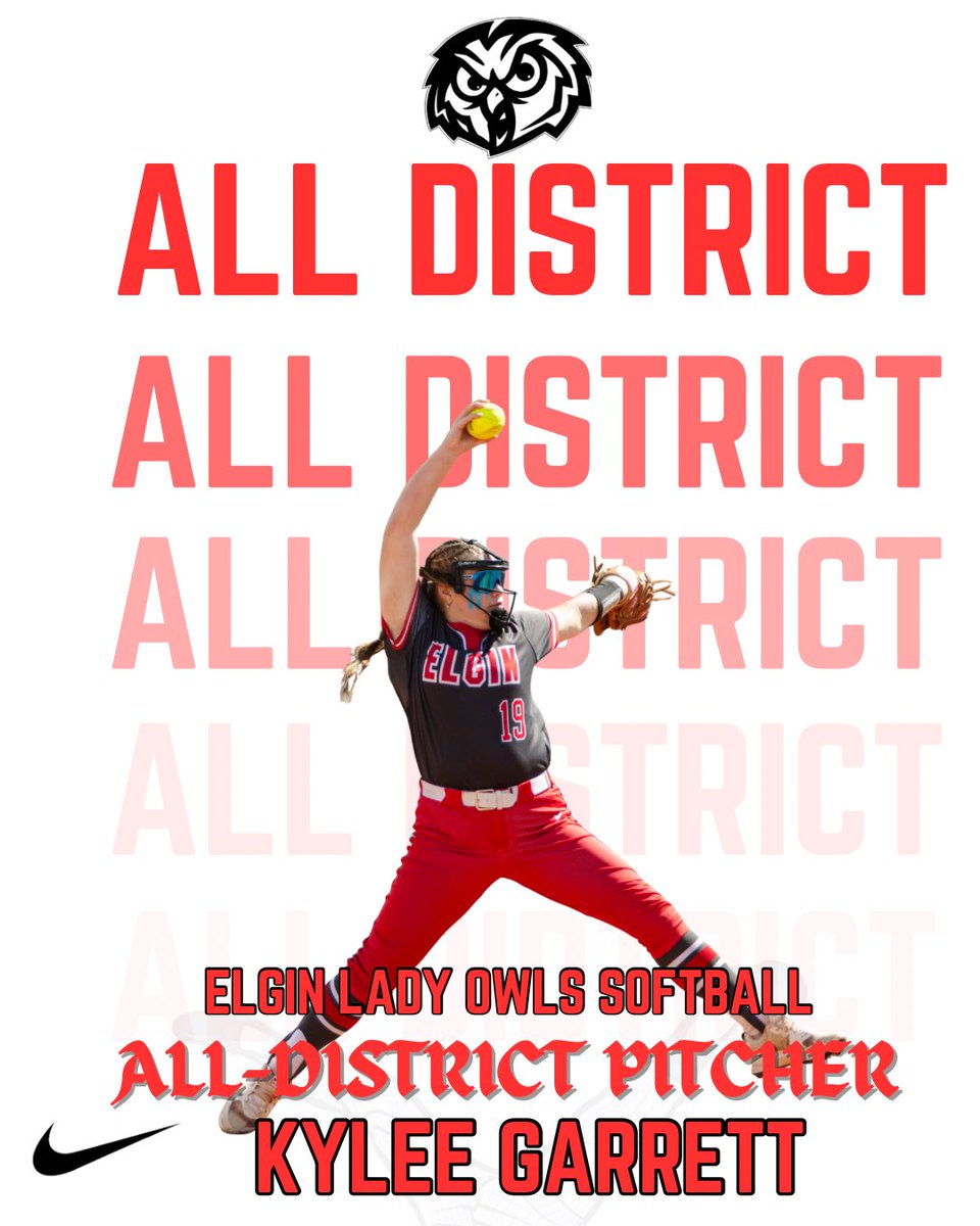 ElginSoftball_'s tweet photo. @KyleeGarrett https://t.co/PfvTVBBPkJ