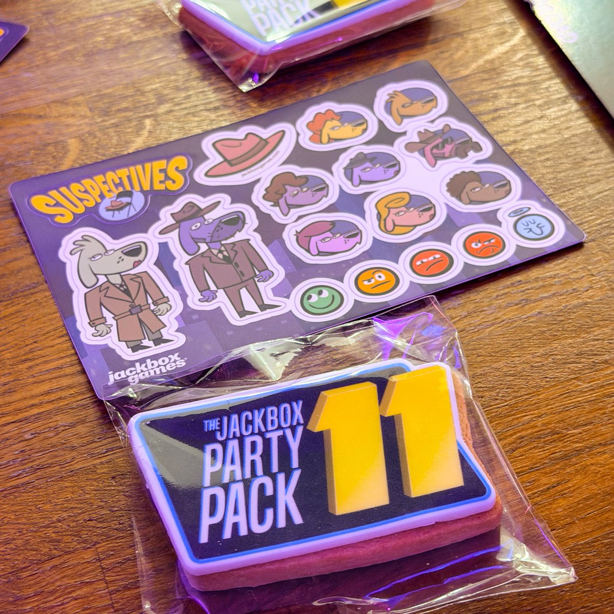Mavitivo's tweet photo. One of my favourite games of ALL TIME just released its 11th iteration! What a lovely streak @jackboxgames are on! 

I always say they are HANDS DOWN the best party game to whip out. Huge shoutout to @itsnoxlumina &amp; @indigopearluk for having the boy down! https://t.co/lSrPl9r5Bv