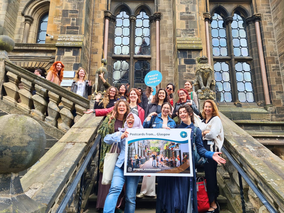 Magma_Erasmus's tweet photo. Glasgow has done it again! 🏴󠁧󠁢󠁳󠁣󠁴󠁿🏆💙

The city at the heart of the MAGMa journey has been named the UK’s friendliest city for 2025 (Condé Nast Traveller) — and one of the world’s top five student cities, as voted by students themselves (QS).

#PeopleMakeGlasgow 🏙️🤝💫 https://t.co/0Z9i21mqxS