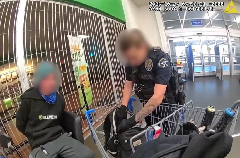 Shoplifting with four warrants! 😵 On Monday, October 27, 2025, Broomfield Patrol Officers were called to the Walmart on W. 121st Avenue for a man who was attempting to steal several items. Officers found the man inside the store and recovered the items he was attempting to