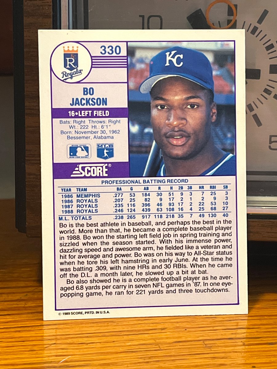 RetroCardSnaps's tweet image. 1989 Score had incredible card backs.
What did you think of these?