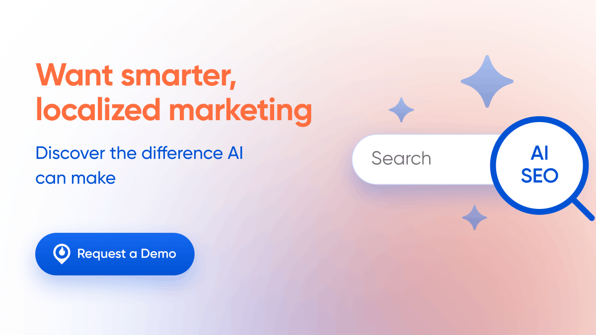 SurefireLocal's tweet image. Want smarter, localized marketing? 📍

AI puts your business on the map (literally).

Request a demo 👉 surefirelocal.com/solutions/get-…