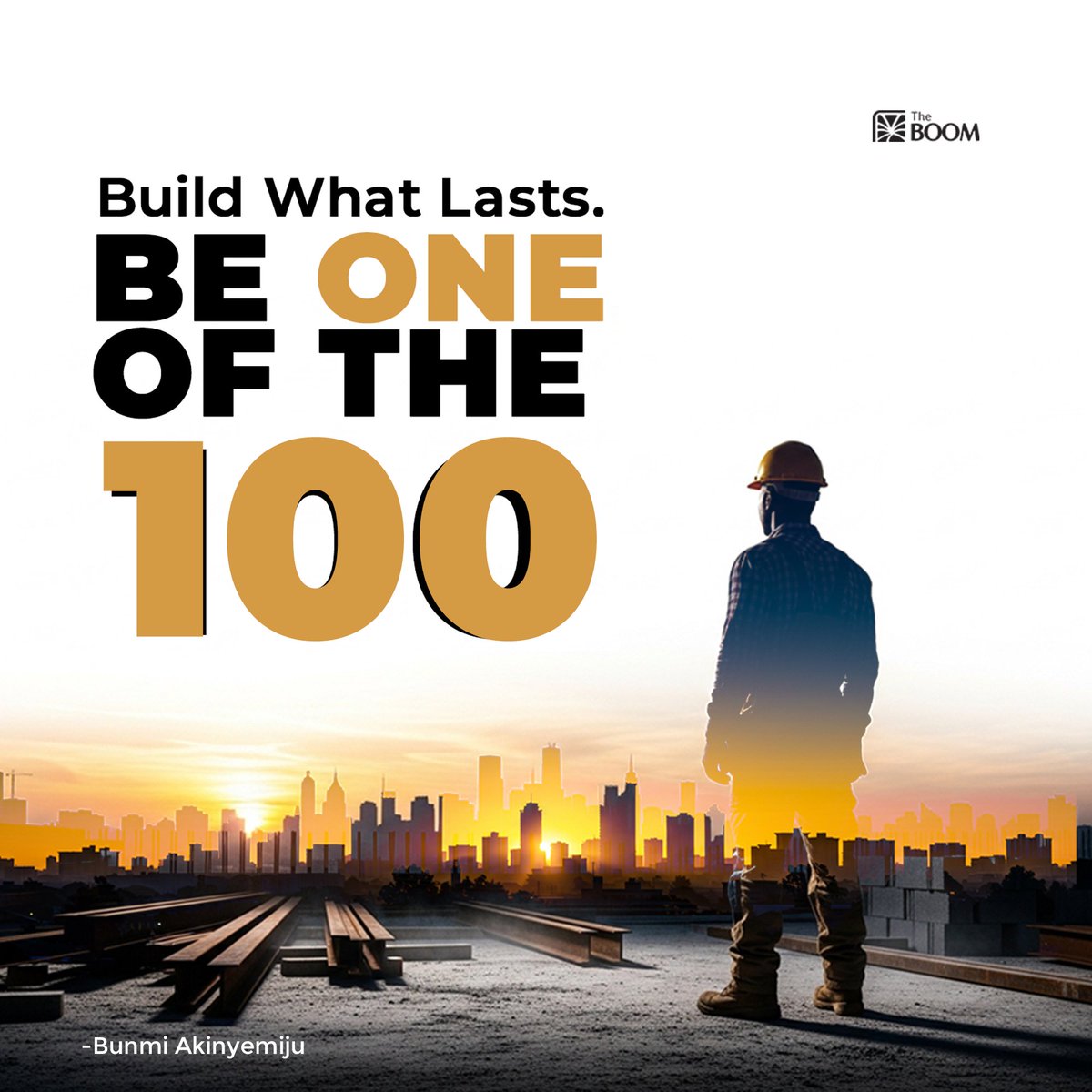 bunmiakinyemiju's tweet photo. Africa doesn’t need more noise.
It needs builders.
We’re done chasing unicorn headlines.
We’re building camels, companies that last, hire locally, and thrive in our realities.
This isn’t a startup race.
It’s a nation-building mission.
#TheBOOM #BuildWhatLasts #100Camels https://t.co/gpBWSWrGlv