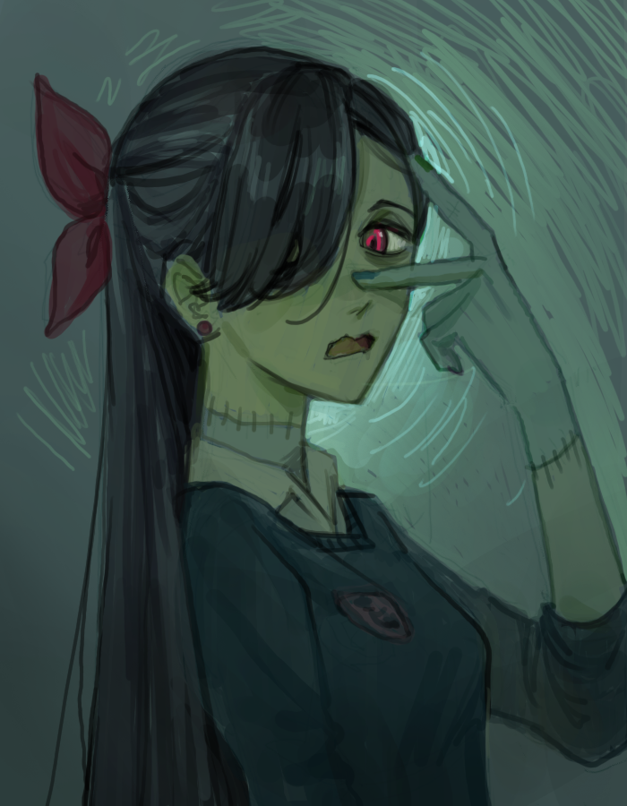 MiruiNeko's tweet photo. Zombie girl https://t.co/cupsVy4s34
