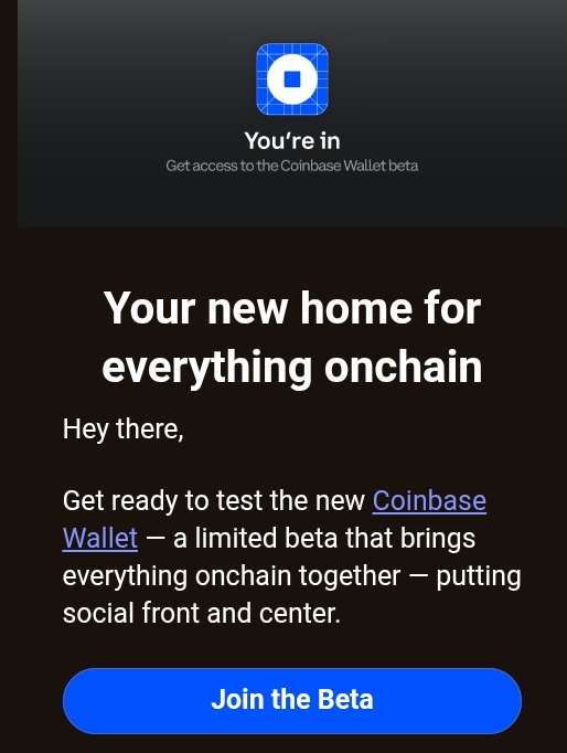 I keep receiving invitations by email, but when I click on the invitation link, it doesn’t take me to the Beta option.
Instead, it redirects me to the page where I can either create a new account or import an old one.
What should I do now? Can you please help me?

<a href="/base/">Base</a>