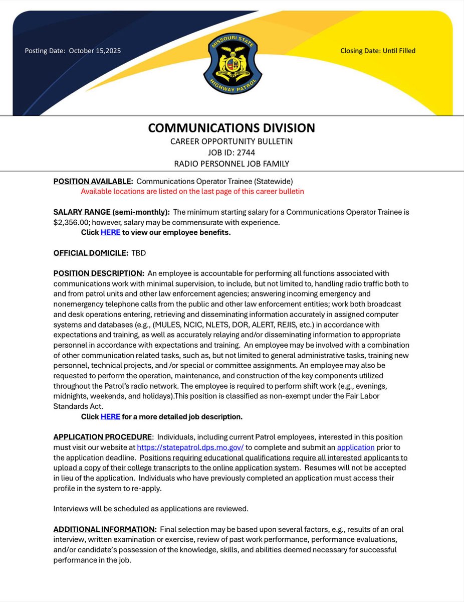 MSHP Troop F tweet media