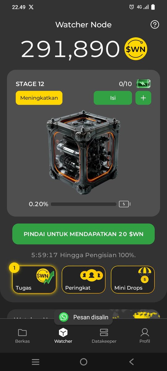 Ratmini363's tweet photo. Launching Watcher Node to secure @DeNetPro storage network, live from Indonesia! #WatchersEverywhere https://t.co/zMCTLfFfbf