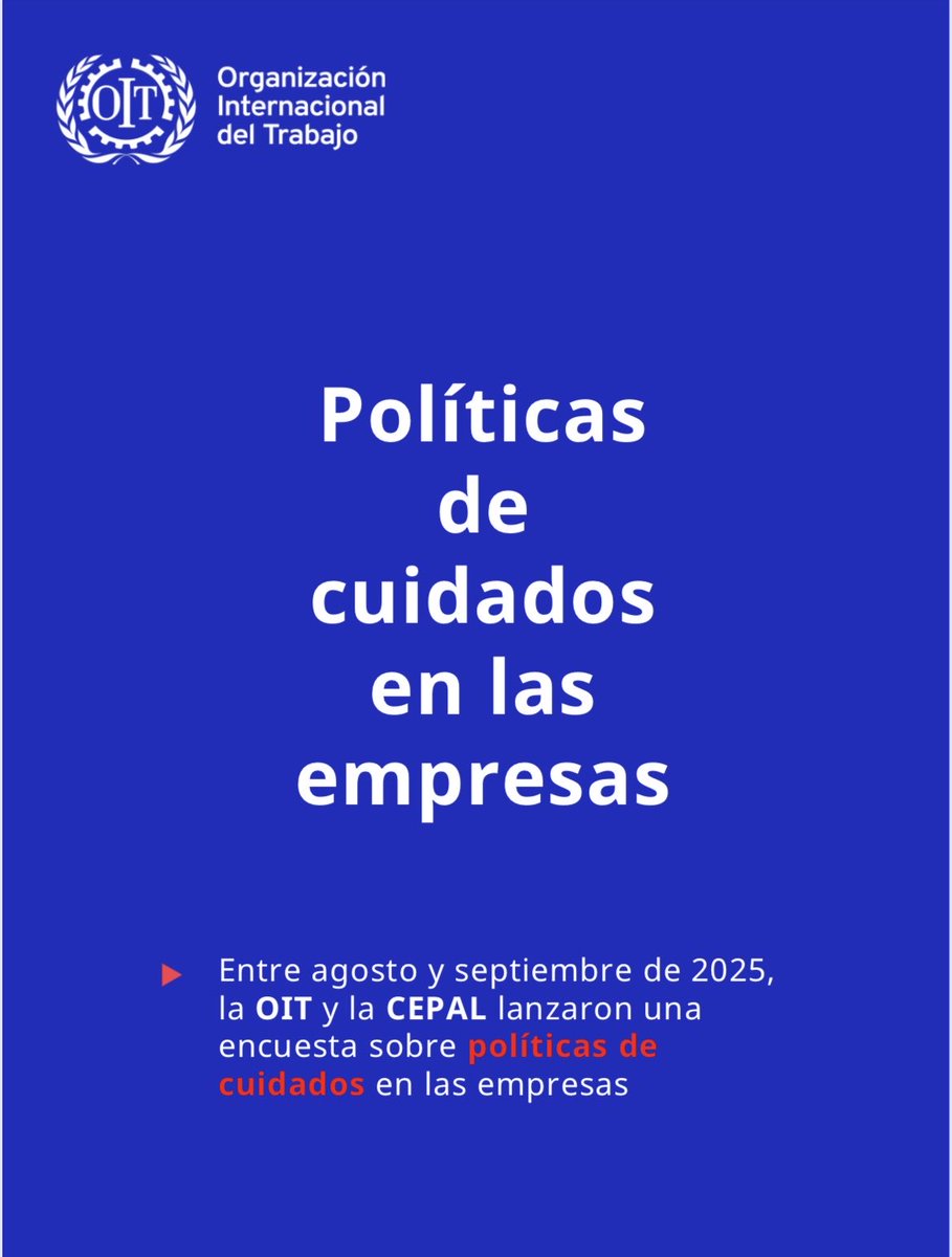 nahueloddone's tweet image. #Hoy es el Día Internacional de los #Cuidados y el Apoyo (un.org/es/observances…) y en la @cepal_onu, junto a la @OITnoticias, trabajamos en “Políticas de cuidados en las empresas”. 

Para ello, se lanzó una encuesta en #México que arrojó los siguientes resultados 👀