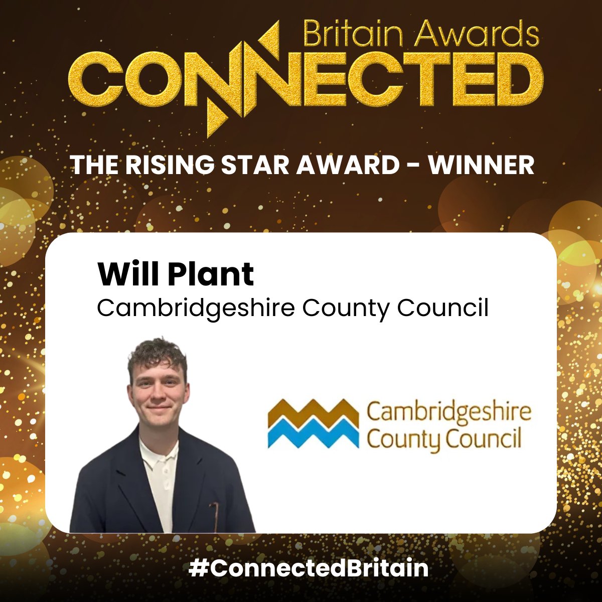 ConnectingCambs's tweet image. We're still celebrating!

Last month @ConnectingCambs was honoured with 2 #ConnectedBritain Awards - #SmartPlaces &amp;amp; #RisingStar

Recognising our work to improve #DigitalConnectivity across the region.

Thank you to our partners, supporters + everyone who helps make this possible.