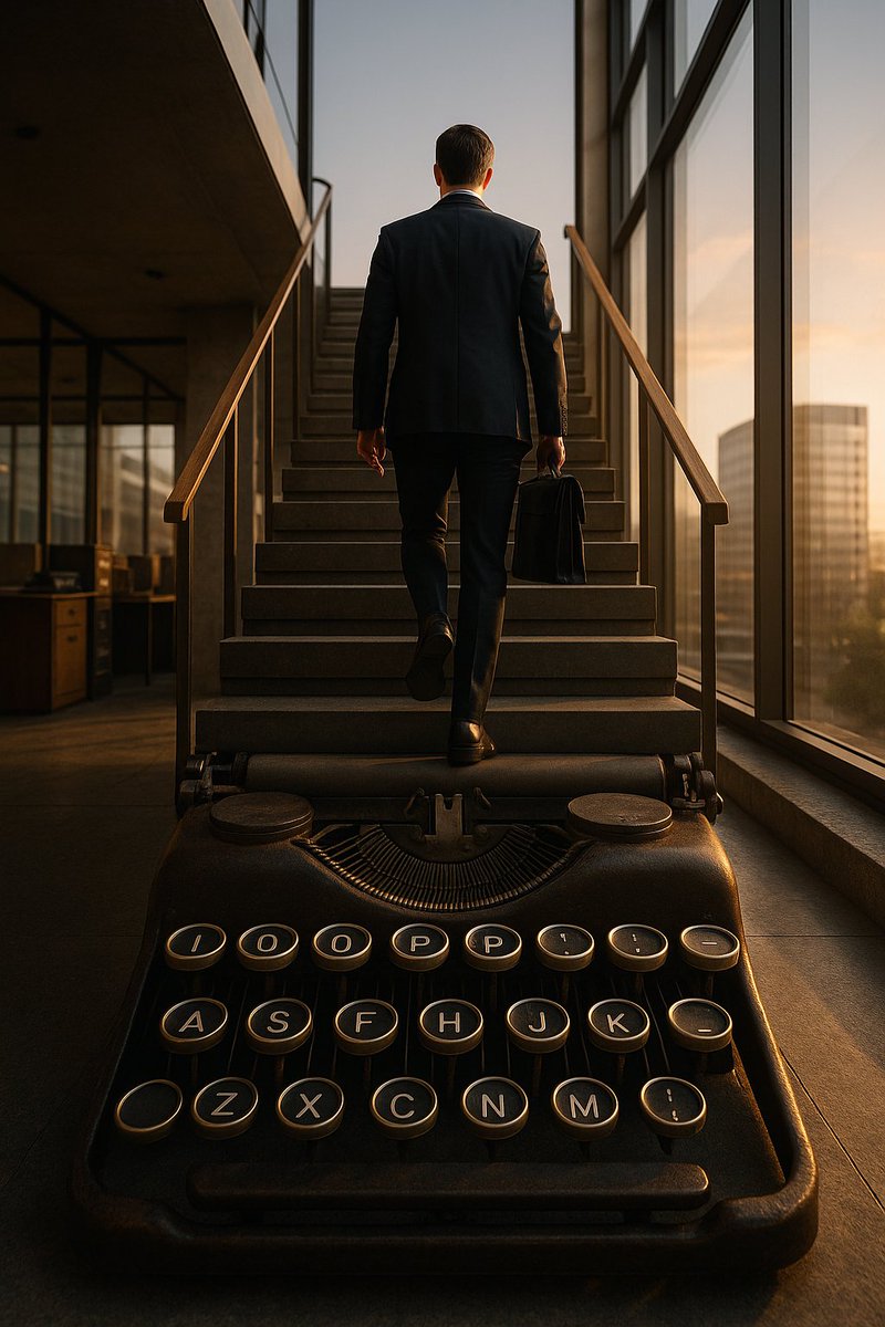 In 1994, I tracked candidates with typewriters and a rolodex.

No connections. No guidance.

Today, most appointed leaders move into power without seeing the ground floor.

I climbed every level. Here's what they miss: