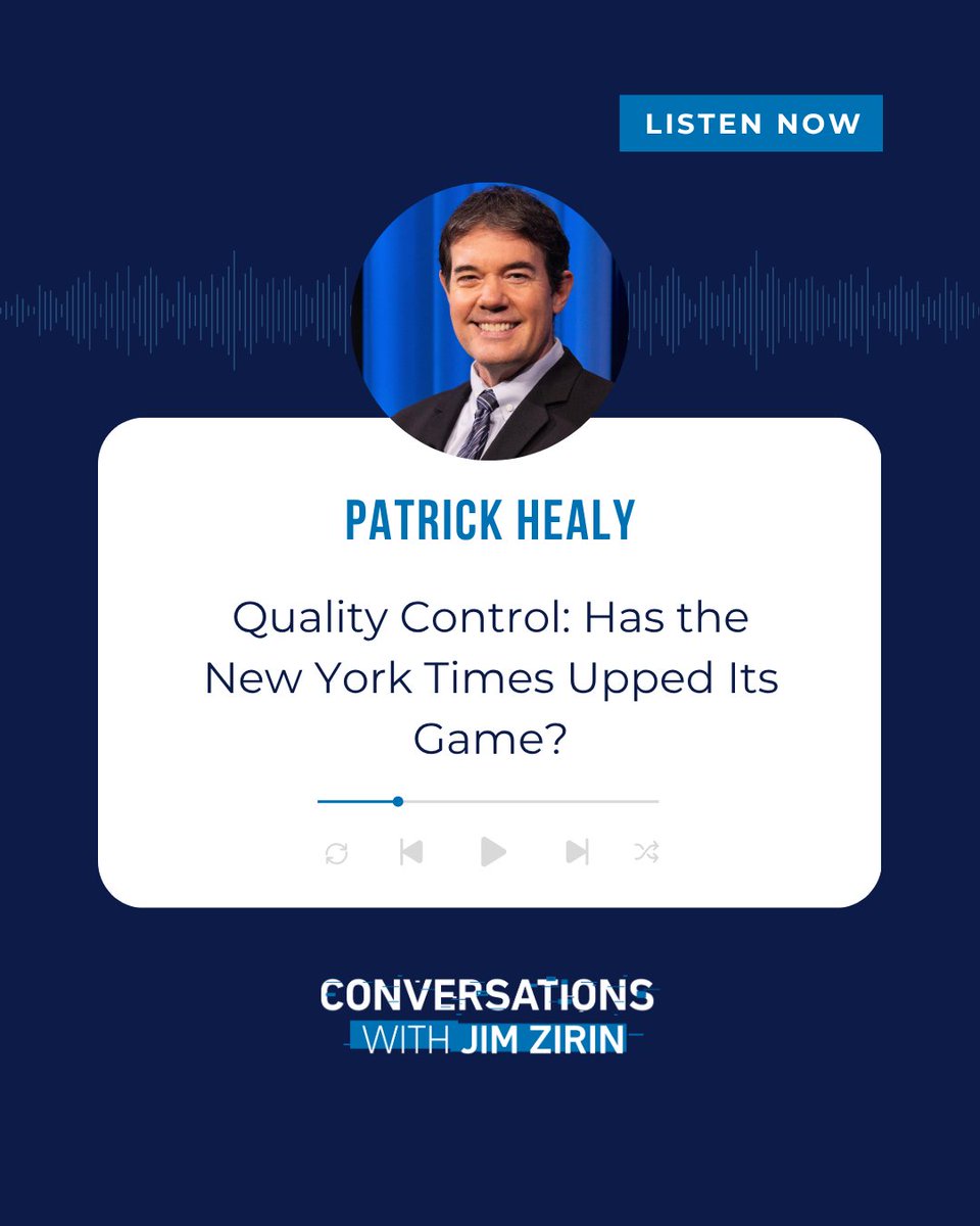 How does The New York Times navigate truth, fairness, and criticism in an era of extremes? Patrick Healy, head of Standards and Trust, joins Jim to discuss the paper’s approach to coverage amid Trump 2.0, the Gaza war, and beyond: bit.ly/47hxWjm