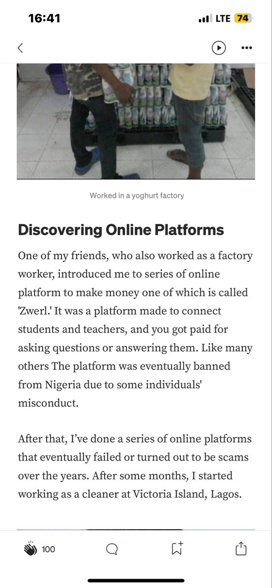 _tea_anna's tweet image. From a factory worker, to a cleaner, to a 24/7 security guard and now he’s officially landed a Cloud Backend Engineer role. I’m so thrilled for this hardworking stranger whose story gave shape to my dream. 🥹