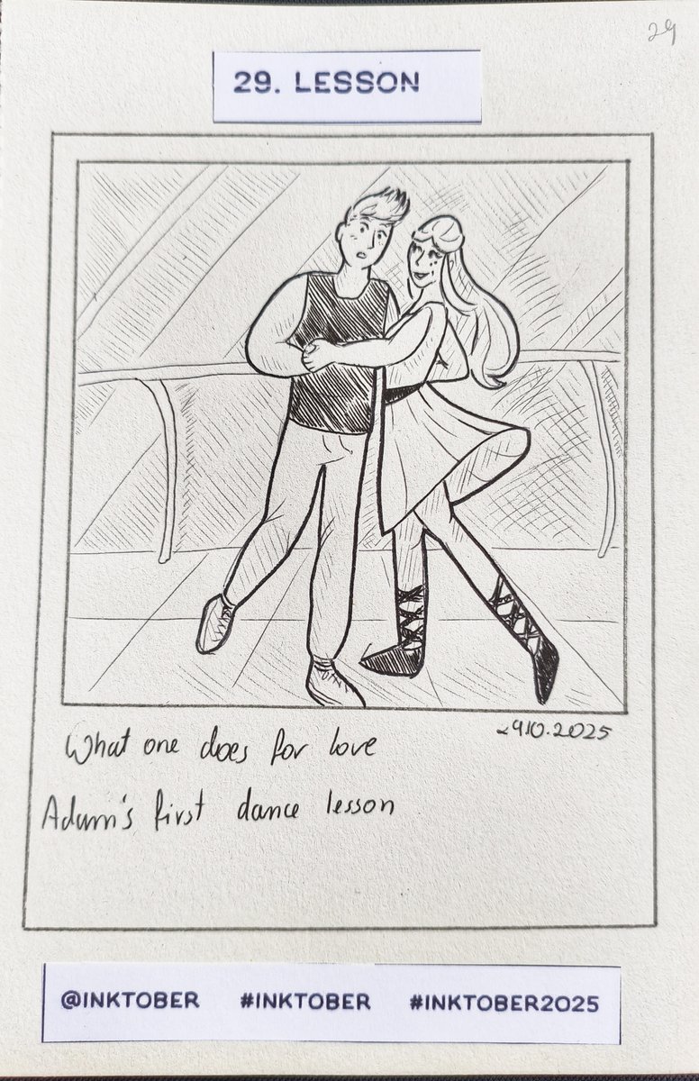 wixobemk's tweet photo. Inktober 2025 - Day 29 Lesson
I knew right away what I wanted to create here, and I'm also happy with how it turned out

~wixobemk

#inktober #inktober2025 #drawing https://t.co/4Otwnbtz0a