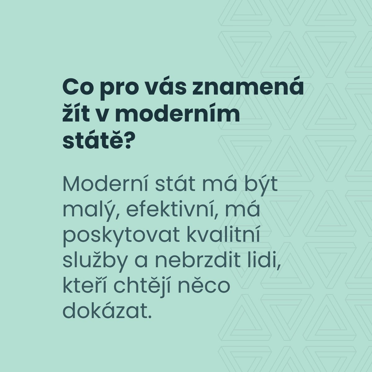 Aliance pro moderní stát tweet media