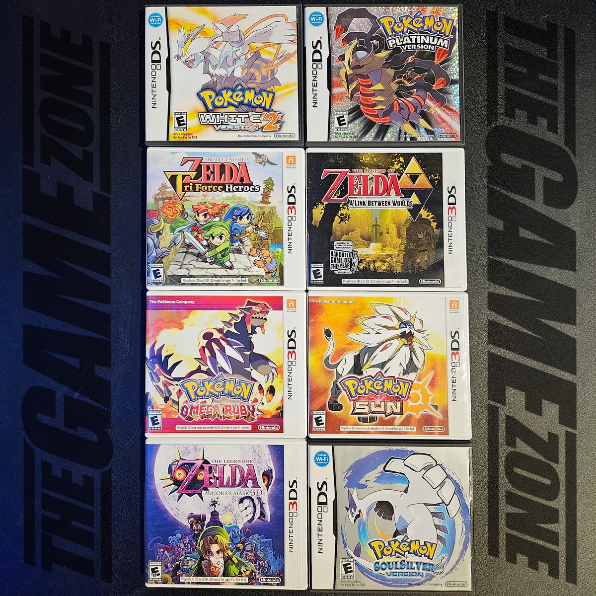 TheGameZoneGZ's tweet image. TJI! Pokémon and Zelda adventures await — White 2, Platinum, SoulSilver, Omega Ruby, Sun, and Majora’s Mask 3D are in!

#PokemonWhite2 #PokemonPlatinum #PokemonSoulSilver #PokemonOmegaRuby #PokemonSun #ZeldaMajorasMask3D #NintendoDS #Nintendo3DS #TheGameZone #HillsdaleNJ