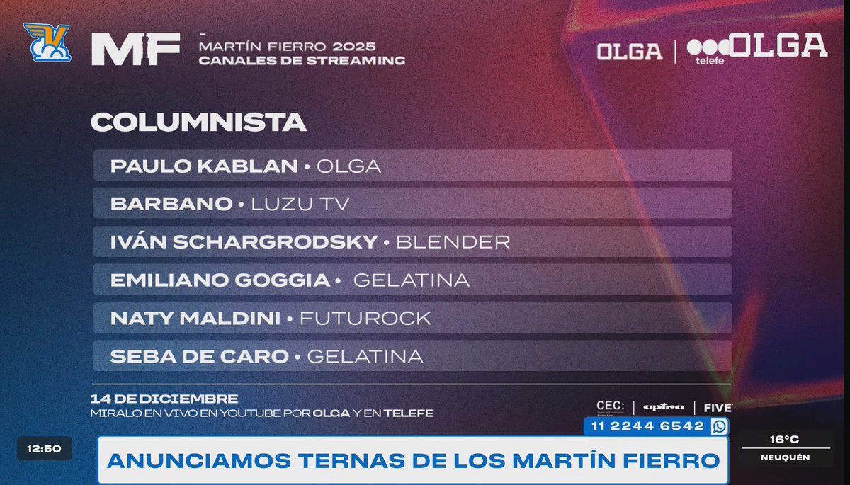 Paulo Kablan fue rockero , payaso, rapero y columnistas DENLE EL MARTIN FIERRO YA