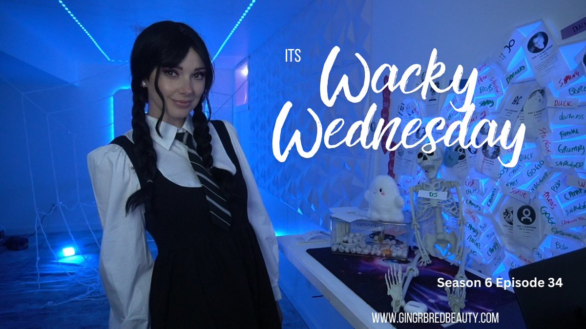 Its WACKY Wednesday! And today we are using <a href="/TangiaCo/">Tangia</a> to create Jack-o-lanterns! Everyone who makes one, will be in a giveway to win their favourite one, sticker form! #live on #twitch in 15 twitch.tv/gingrbredbeauty

We will also be voting for yesterdays VAMPIRES. <a href="/ViewerAttack/">Viewer Attack</a>