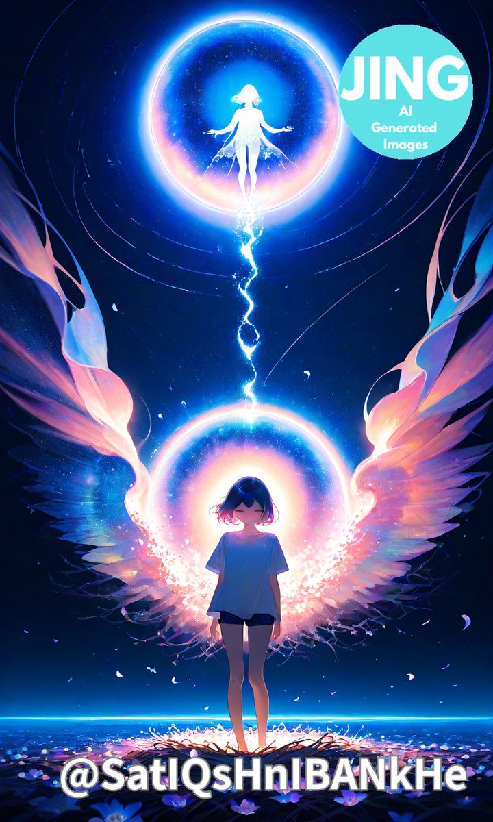 SatIQsHnIBANkHe's tweet photo. 「宇宙の自分からの贈り物」

#宇宙と花 #GalacticBloom #CosmicGirl #AIart #AstralBloom https://t.co/afLB4QpT9w
