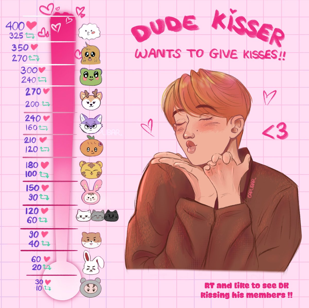 kiss challenge for the #1 kissing fan !!! let’s goooo 💋💋💖

#DK #seventeenfanart #도겸