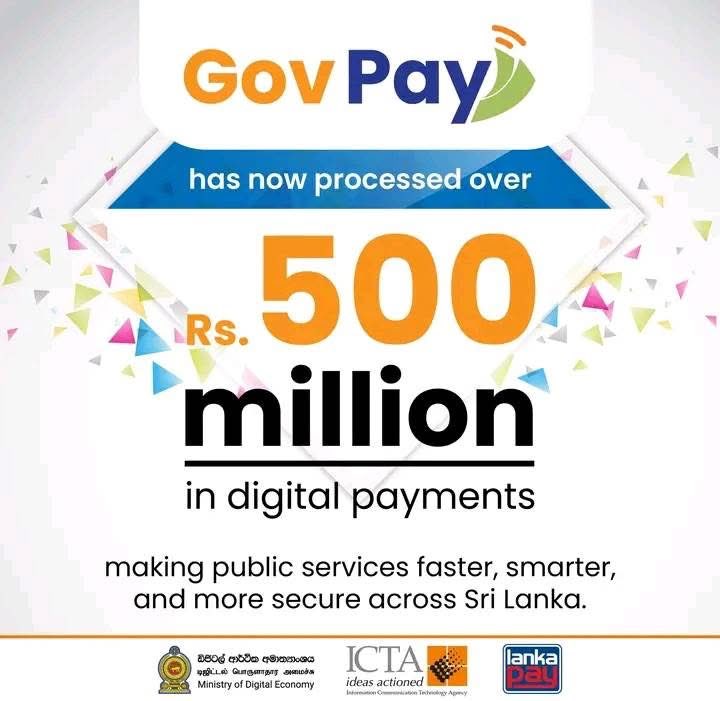 #GovPay crossed 500 million!