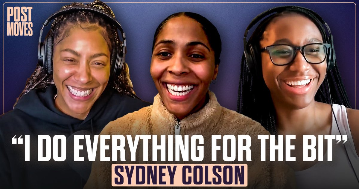 On this week’s new episode of Post Moves…

- Sydney Colson breaks down her most unhinged tweets 😭 

- Syd gives an update on her ACL recovery ❤️‍🩹 

- Who is funnier, Aliyah or Candace? 🤔

…AND MORE! Tune in 👇
youtu.be/6bITsBVjbmg?si…