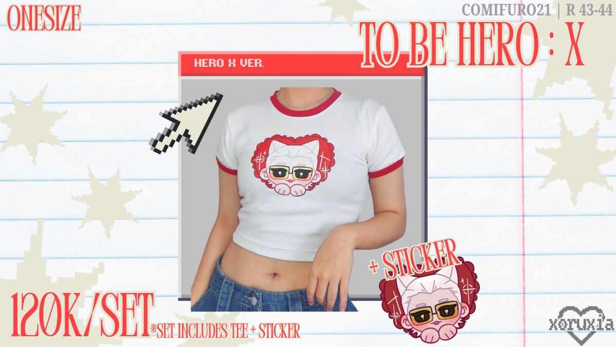 Hi everyone!!! ^^ i'm opening #CF21 PICKUP PRE-ORDER for my #HonkaiStarRail  and #TBHX crop tee sets!👕

📍Booth : CHUCHULOGY R43-44 (BOTH DAYS

⌛PO Time : 29 October 2025 - 4 November 2025⌛

*Each set includes 1 Crop tee and 1 sticker!✨
PO Here!! -> forms.gle/uikZs8FJbQBTJN…