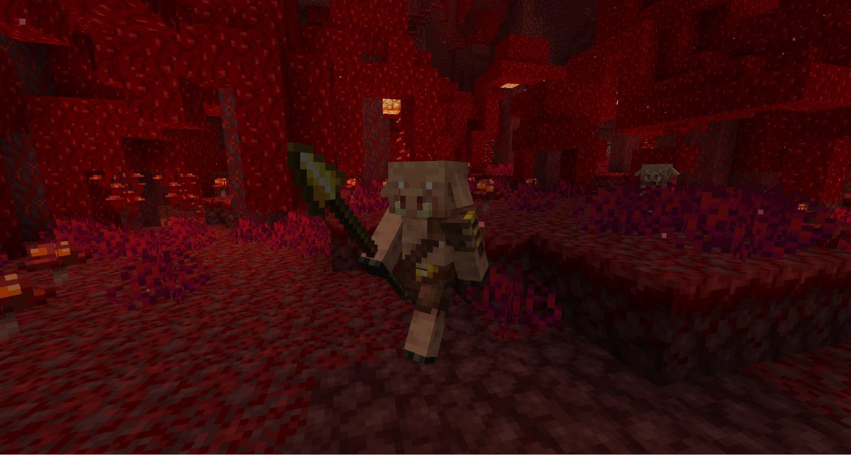 zozozrob1's tweet image. Hoglin rider! 
#Minecraft