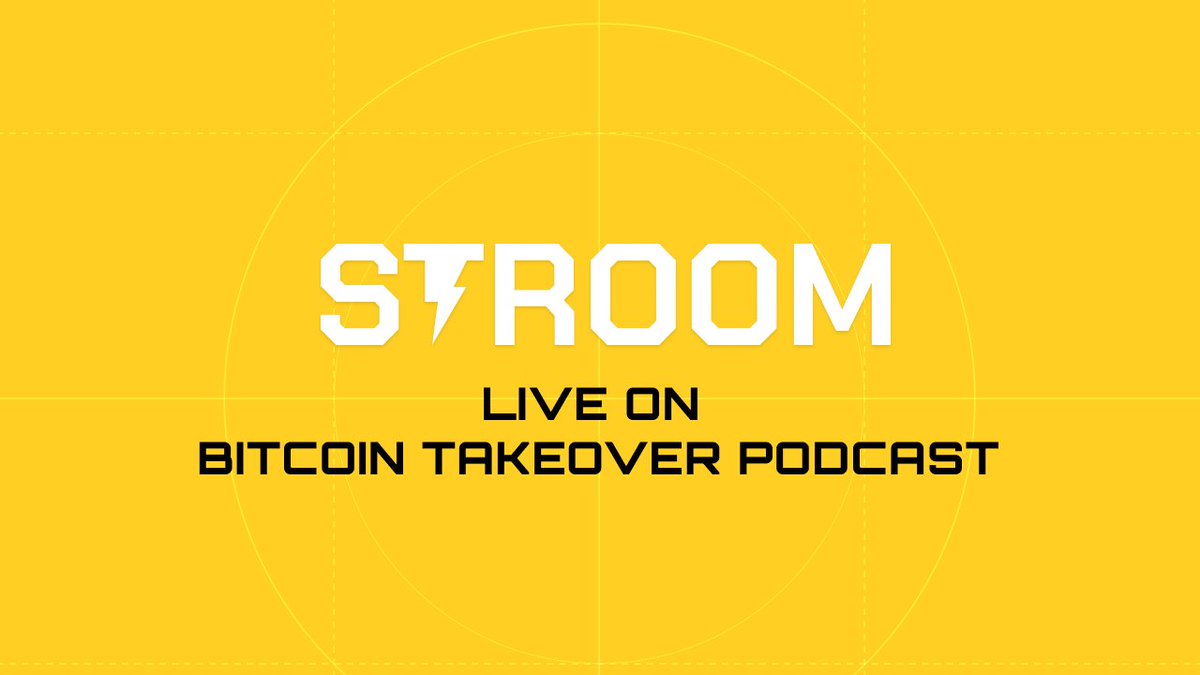 Stroom (@stroomnetwork) on Twitter photo In a world still figuring out the true potential of the Lightning Network, Stroom dares to redefine what’s possible: true Bitcoin yield on Lightning-native infrastructure.
Discover how it works in S16 E54 of the Bitcoin Takeover Podcast — Thursday, October 30th, 2025, 3 PM CET. In a world still figuring out the true potential of the Lightning Network, Stroom dares to redefine what’s possible: true Bitcoin yield on Lightning-native infrastructure.
Discover how it works in S16 E54 of the Bitcoin Takeover Podcast — Thursday, October 30th, 2025, 3 PM CET.