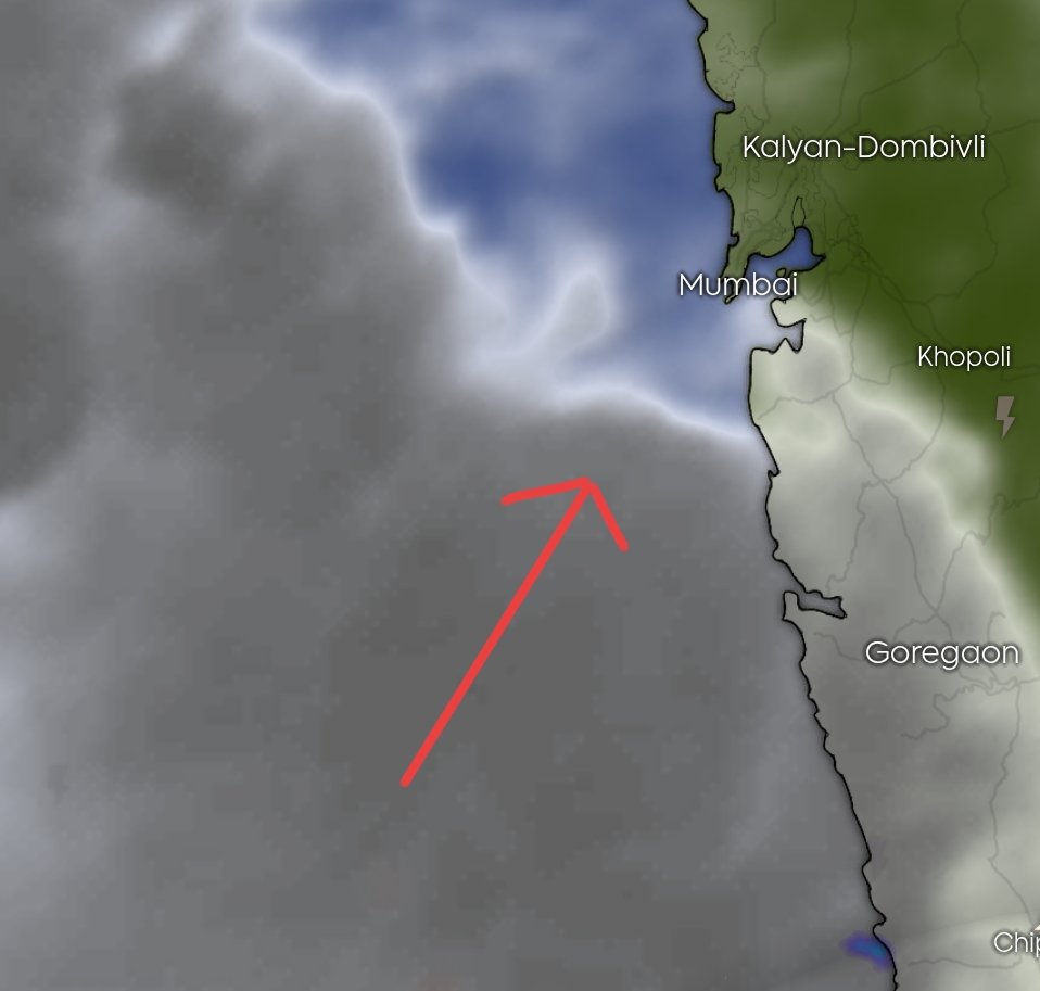 rushikesh_agre_'s tweet image. 29 Oct, 9:30 PM ⛈️ Huge rain bands getting in action.. prepare for a rainy midnight &amp;amp; few showers in morning ⚡ #MumbaiRains
