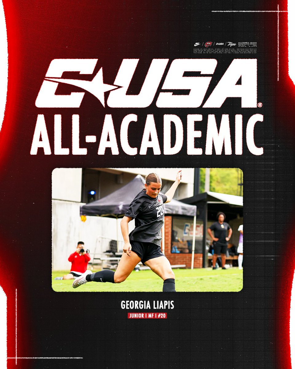 𝐋𝐞𝐚𝐝𝐞𝐫𝐬 𝐢𝐧 𝐭𝐡𝐞 𝐜𝐥𝐚𝐬𝐬𝐫𝐨𝐨𝐦 𝐚𝐧𝐝 𝐨𝐧 𝐭𝐡𝐞 𝐩𝐢𝐭𝐜𝐡

Maddie Davis and Georgia Liapis have been named to the CUSA All-Academic Team!

Story: wkusports.com/news/2025/10/2…

#GoTops