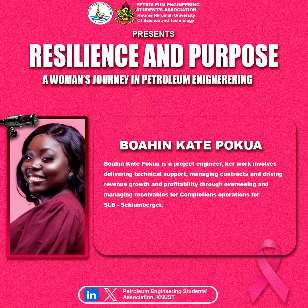 🌟 Resilience and Purpose: A Woman’s Journey in Petroleum Engineering 🌟

Join us this Friday, 31st October 2025 at 7:00 PM (GMT) for an inspiring conversation with outstanding women shaping the future of petroleum engineering!

20th PESA ADMINISTRATION