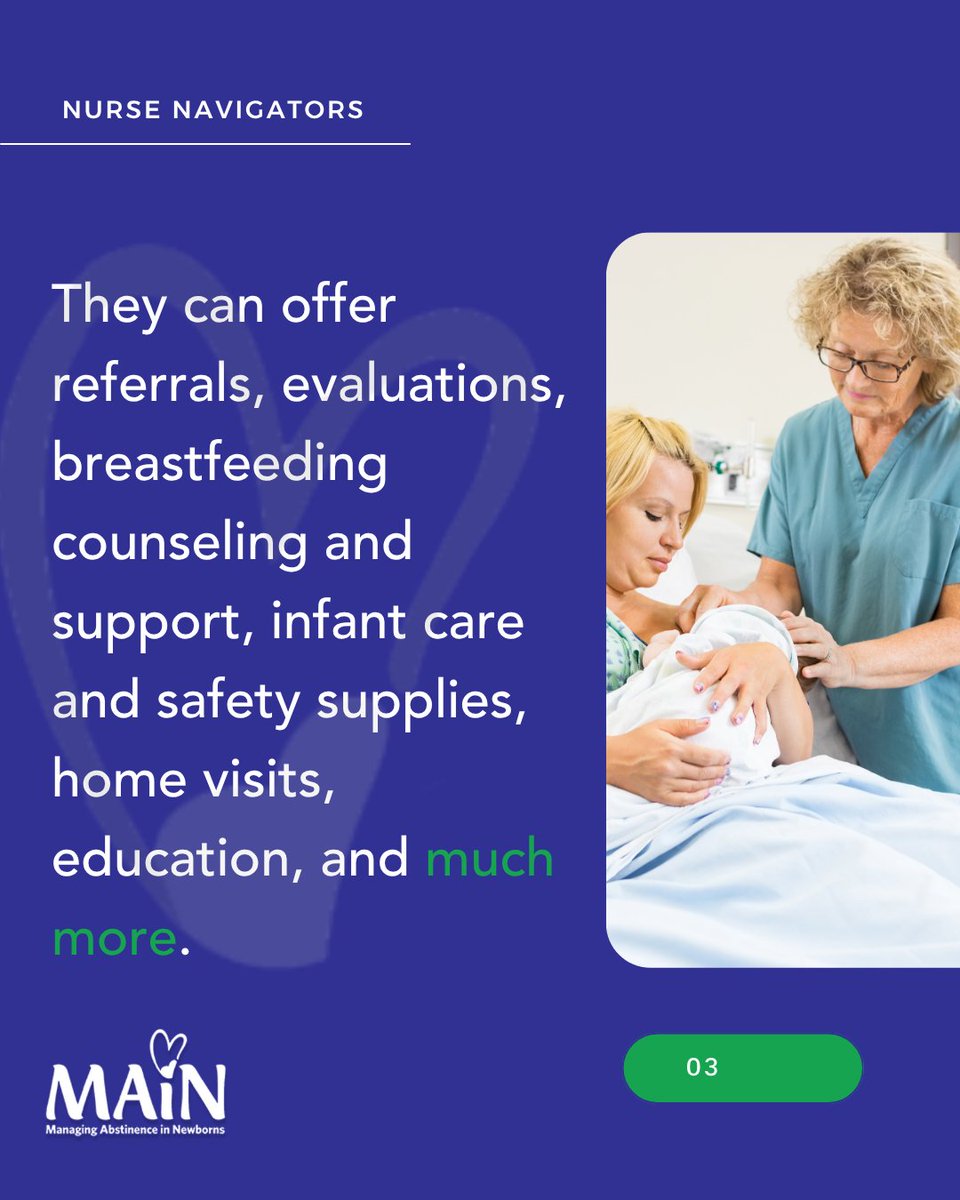 MAiN_babiesSC's tweet image. Swipe to learn about MAiN Nurse Navigators!

🔗 If you are interested in enrolling in MAiN, visit mainbabies.org to learn more!

#PregnancyHealth #OpioidRecovery #EndAddictionStigma #MaternalCare #HealthyPregnancy
