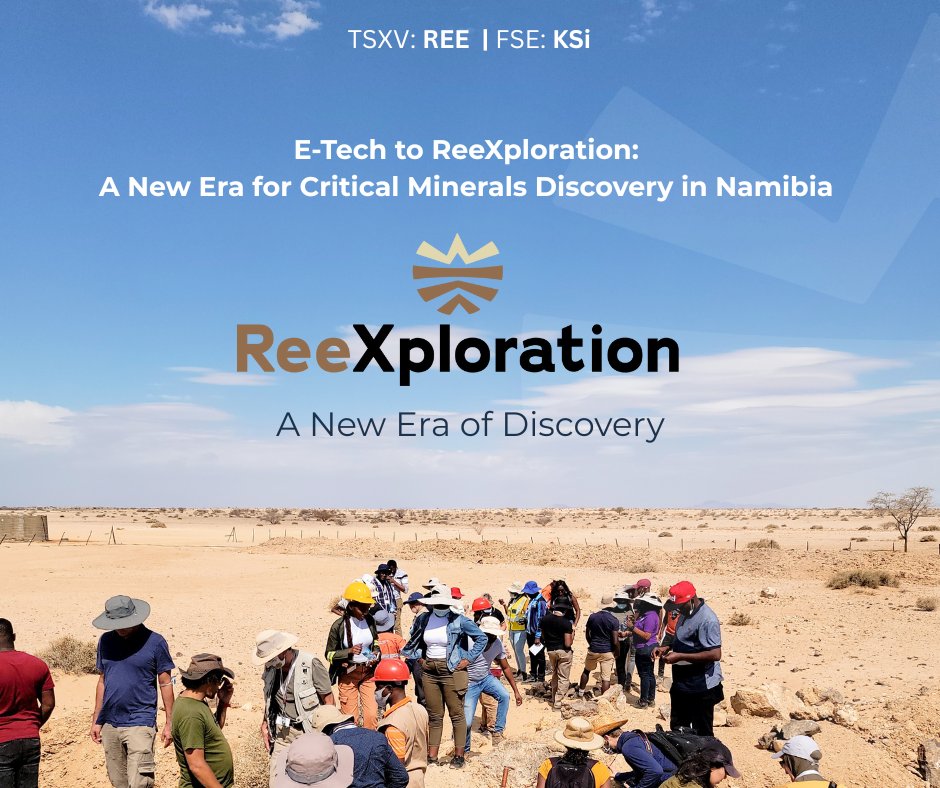 Critical minerals are making headlines again — and ReeXploration is part of the story.

Our inaugural monthly blog explores how $REE.V is meeting the moment — from development-stage roots to discovery-led growth.

Read → bit.ly/3X5ixhb

#RareEarths #CriticalMinerals