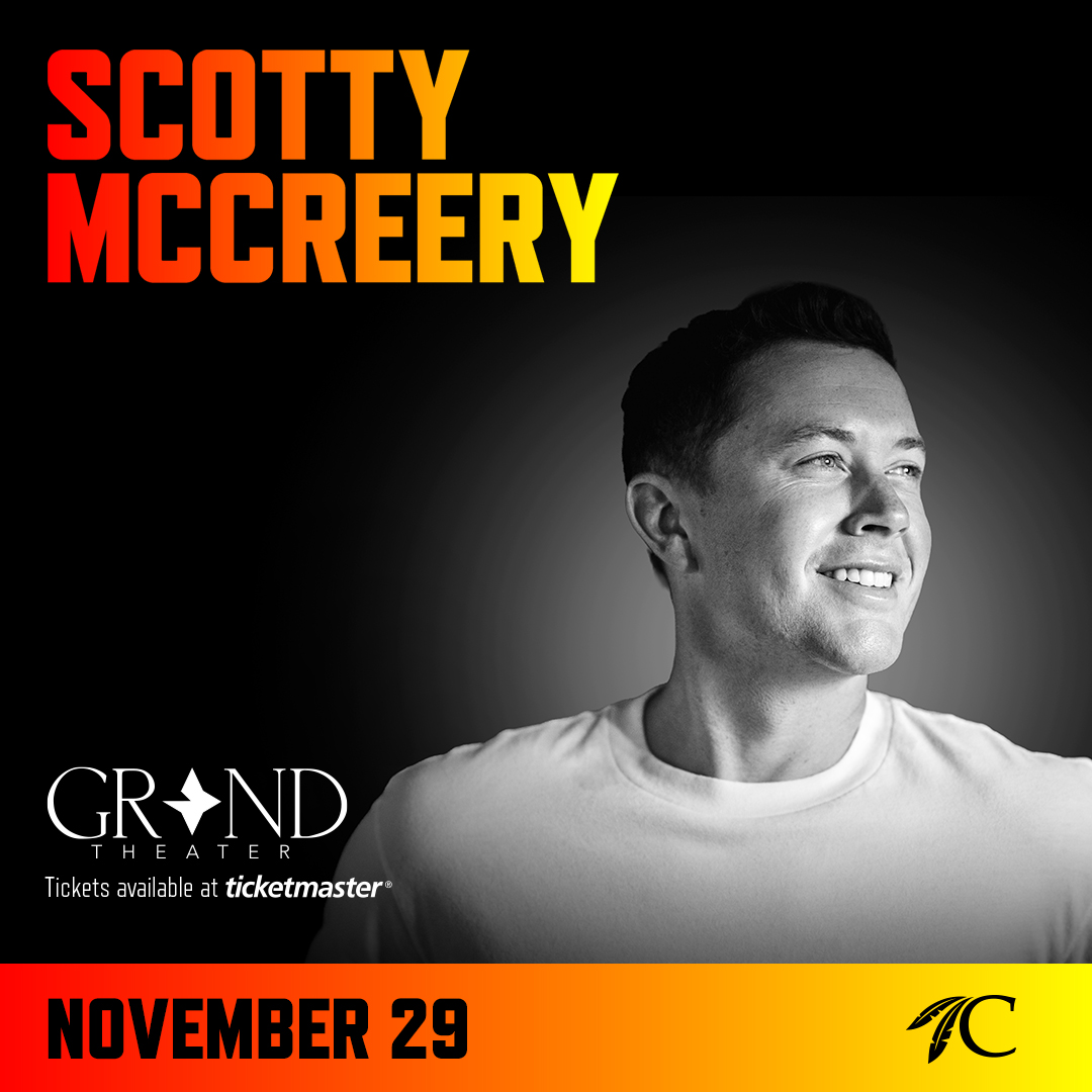 🎤 Scotty McCreery is coming to Choctaw Casino &amp; Resort on Nov 29 — and Rachel Ryan has your tickets! 🎉

📻 Listen at 11:30am all week &amp; be the winning caller at 888-787-1963 to score your spot! 📞

🎟️ Limited tickets at ticketmaster.com