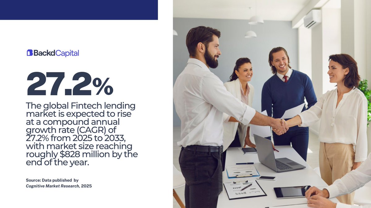 BackdBusFunding's tweet image. Small businesses move fast, and fintech lending is helping them keep pace. 

Quick funding, greater access, and clear terms mean your business clients can say yes to growth when it matters most. ✅

 #BackdBusinessFunding #BusinessFinance