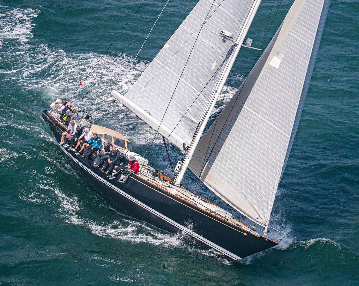 Welcome Wednesday  👋 

⛵Flying Lady-  Swan 46 belonging to Phillip Dickey
⛵Madeleine- David Dickerson joins us with this custom 
⛵Dianthus- David Tabor with his J/42 
⛵Running Tide- Beau Van Metre's incomparable S&amp;S Custom 59

Good luck to you all!

📷 Daniel Forster