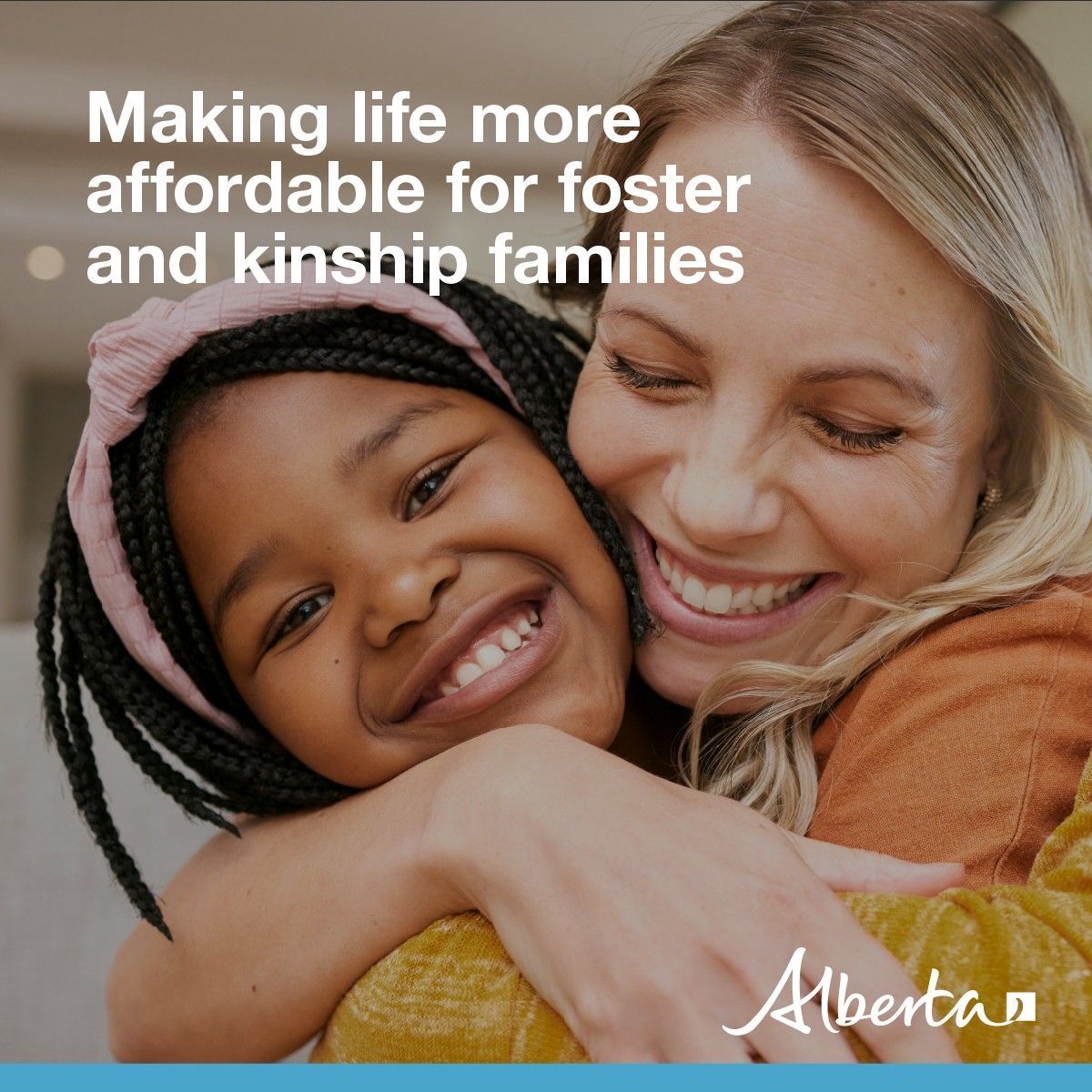 Every child deserves support—and so do those who care for them. 

That's why we provided more than $3M this year to increase caregiver rates and support foster and kinship caregivers with the costs of raising a child or youth in their care. 

Learn more: alberta.ca/support-foster…
