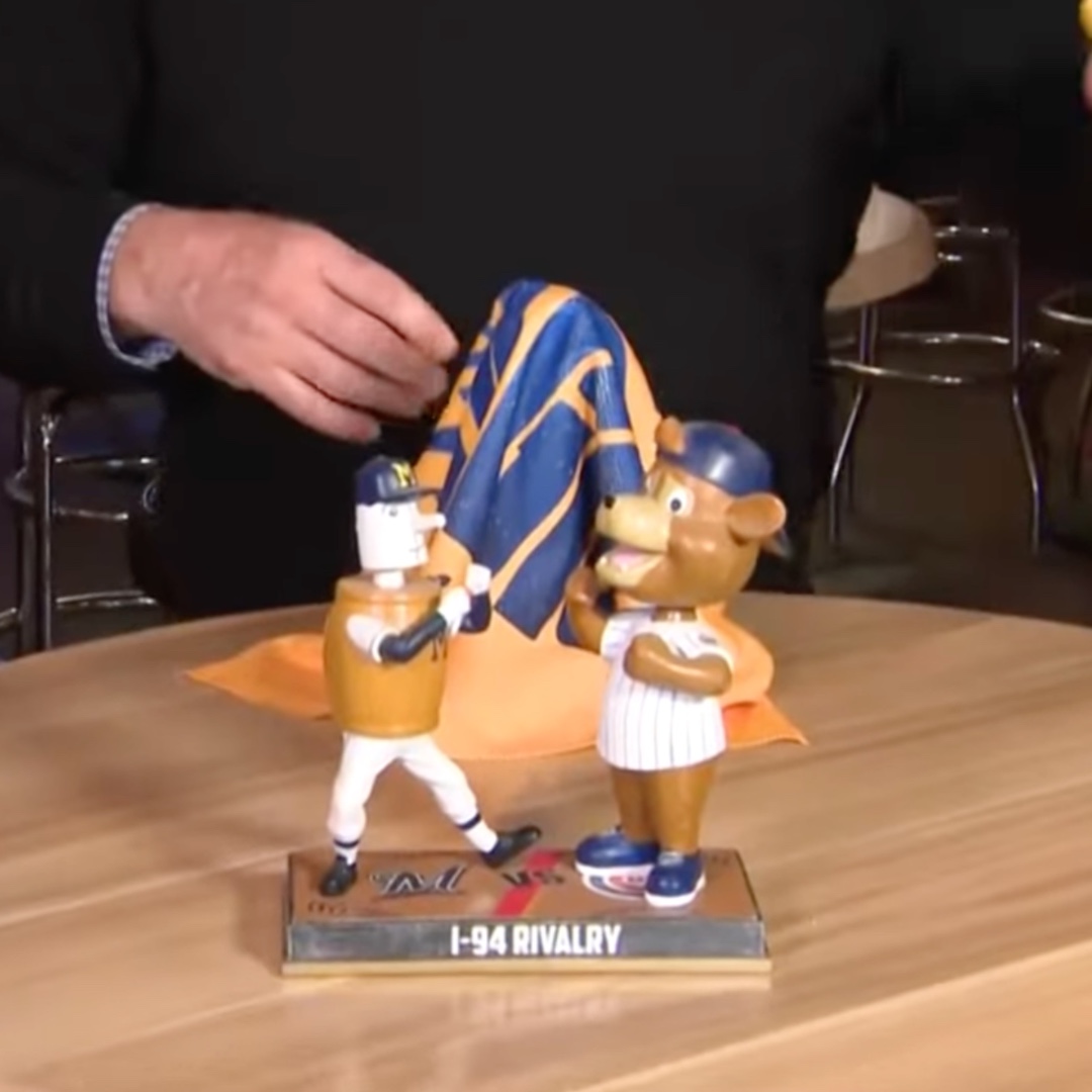 Check out this fun and creative segment by local FOX6 Milwaukee describing the history of the <a href="/Brewers/">Milwaukee Brewers</a> using bobbleheads: youtu.be/EXiaPg9462c?si…