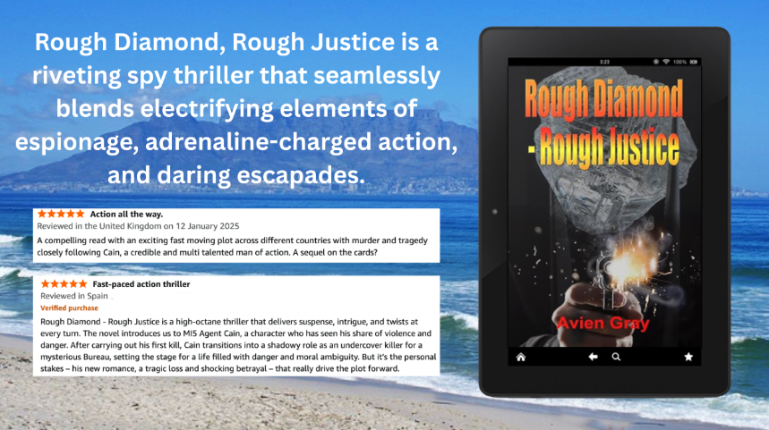 Rough Diamond Rough Justice: Tailor-made for devotees of Lee Child’s Jack Reacher, Ian Fleming’s James Bond, and Robert Ludlum’s Jason Bourne… Available on Amazon, Barnes &amp; Noble books2read.com/u/4NJzBo &amp; others.