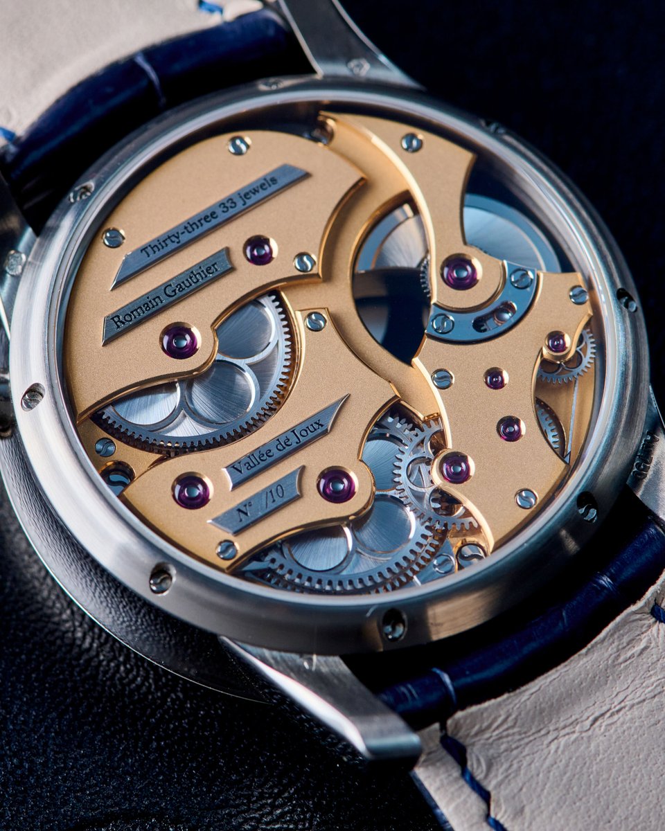 EuropeanWatchCo's tweet image. Discover the brilliance of the Romain Gauthier Insight Micro-Rotor - a rare white gold marvel, limited to just 10 pieces worldwide.

Founded by master watchmaker Romain Gauthier, the brand is a beacon of independent haute horlogerie. Gauthier’s approach combines mechanical…