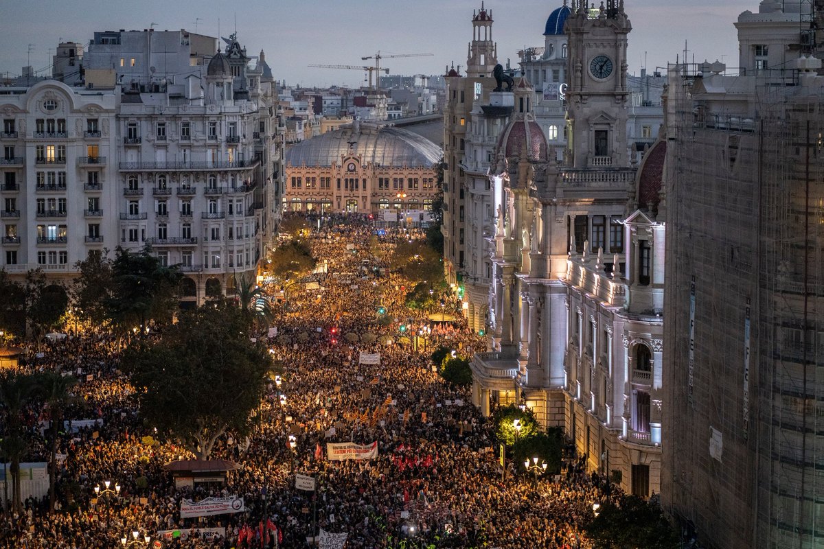 Un año de la Dana en Valencia.
Paiporta, noviembre de 2024.