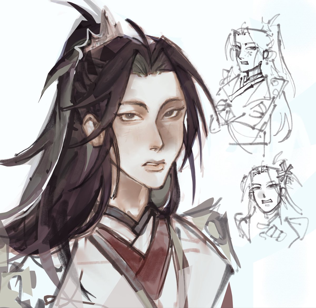 StaticSaturniid's tweet photo. I have a type. #tgcf #muqing https://t.co/QPvMaq2Za7