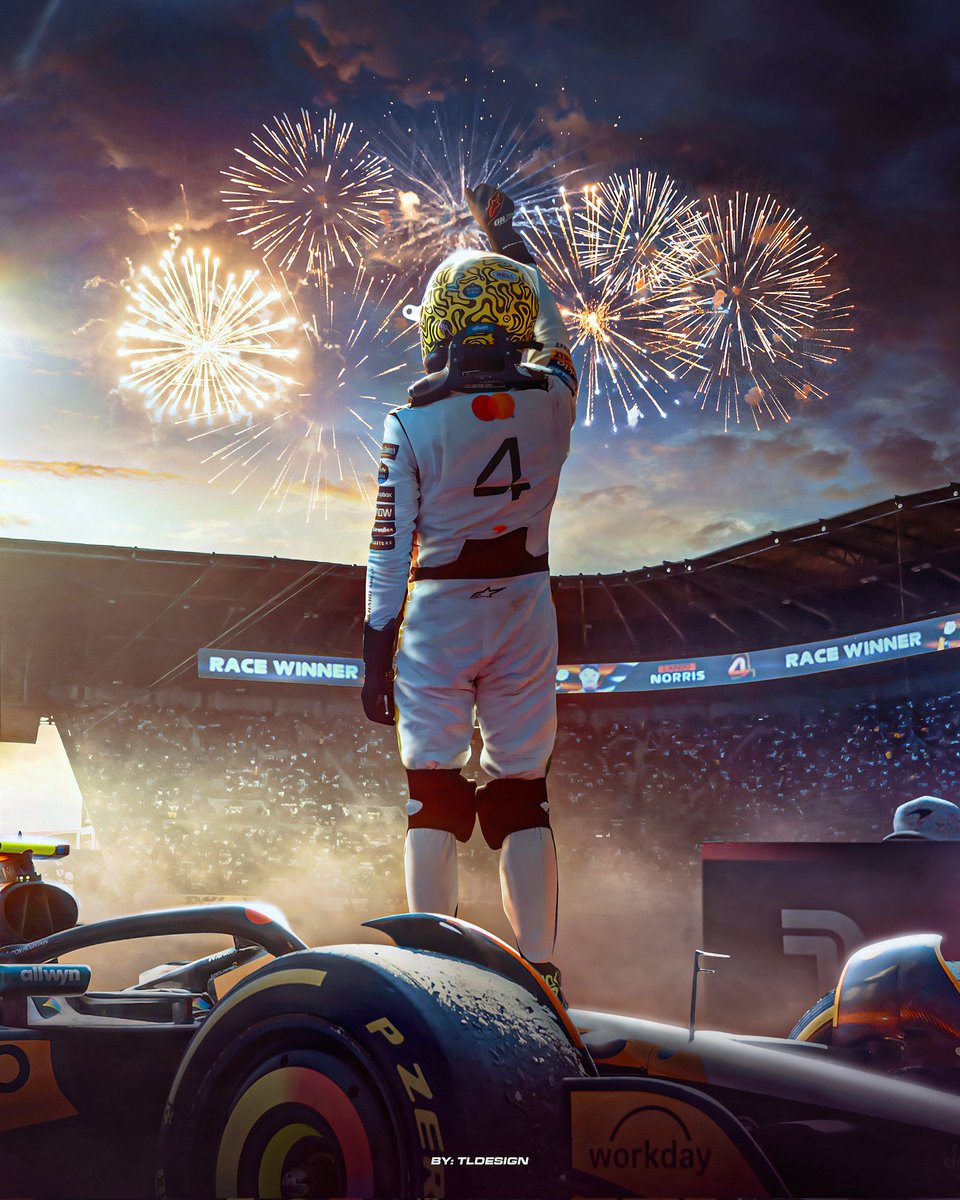 TLdesignn's tweet image. Lando Norris #MexicoGP winner poster 🎨 

#LN4 #Mclaren #F1 #Formula1